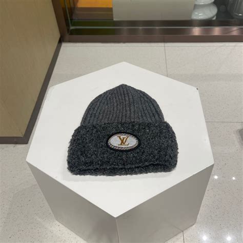 lv hat gray|lv ahead beanie.